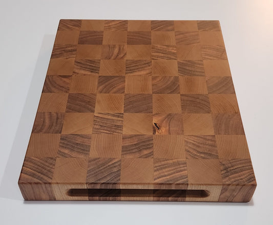 C & M Checkered Cutting Board